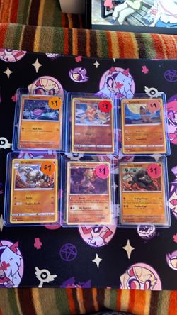 ✨Common Pokemon Cards(Fighting Type):Part 1✨