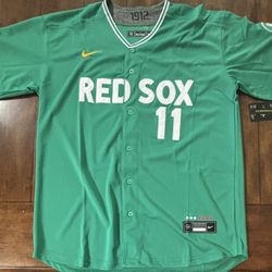 Boston Red Sox #11 Rafael Devers 2025 City Connect Limited Jersey Adult Large