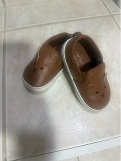 Cute baby boys shoes, size 5 only $5