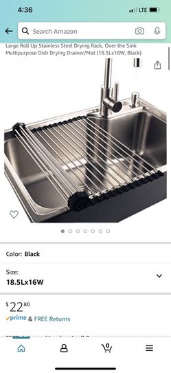 Roll Up Rack Over Sink