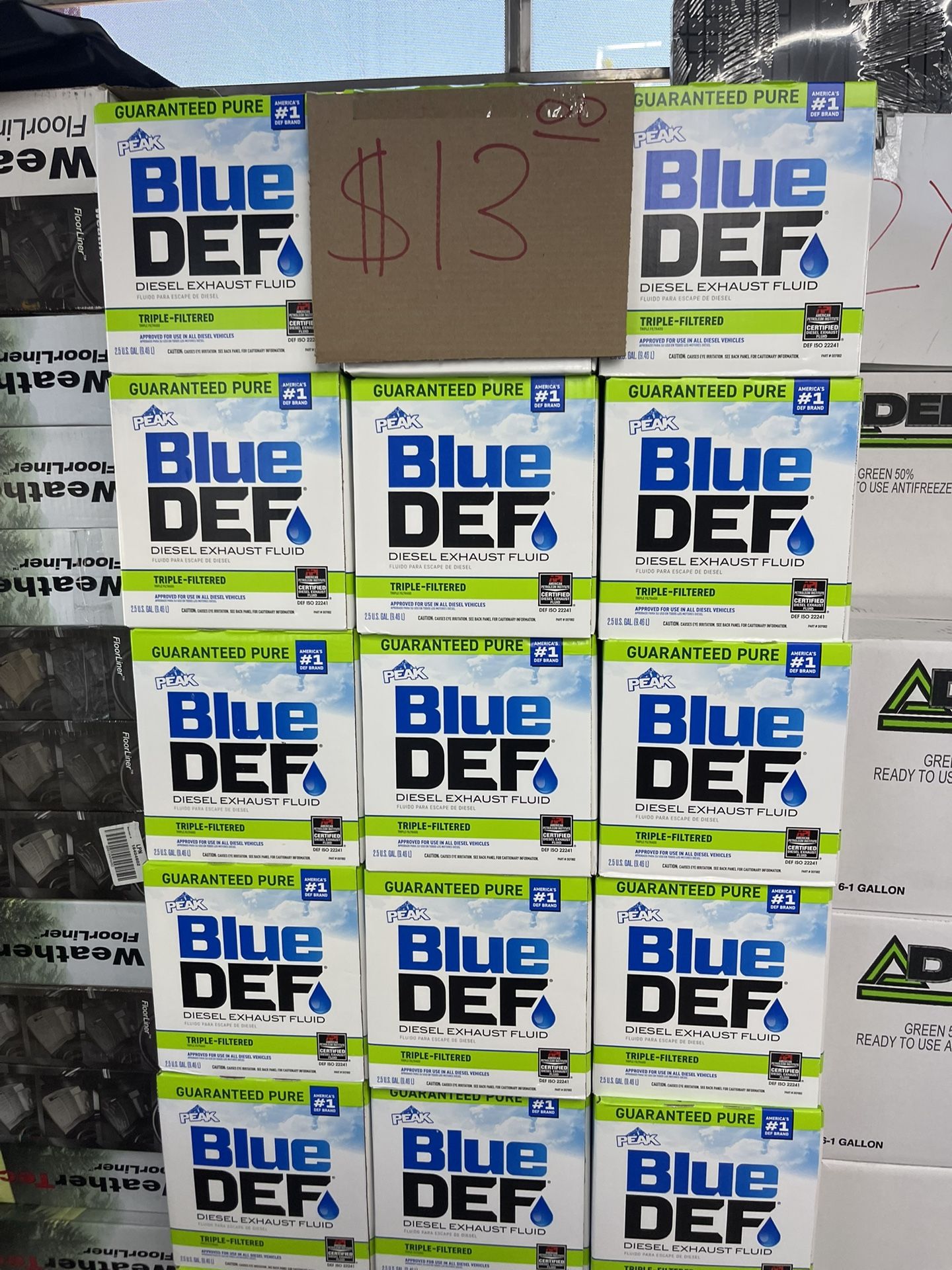 $13each. Blue. DEF. Original