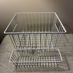 Metal Basket set (two sizes)