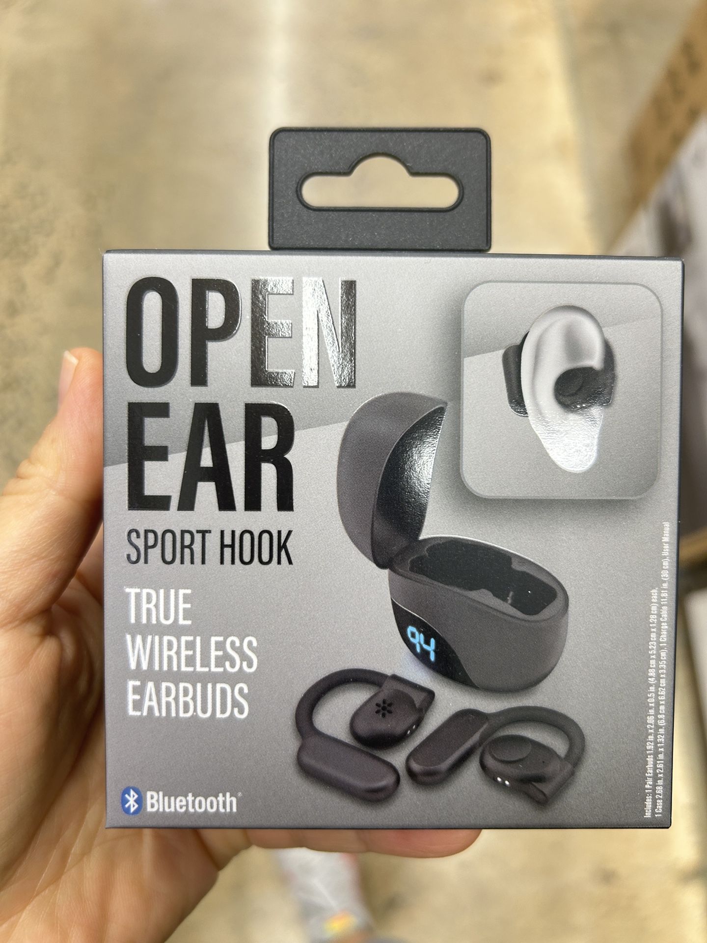 NWT Open Ear Sport Hook Wireless Earbuds
