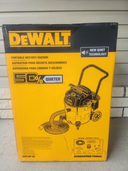DEWALT DXV16P-QT Stealthsonic Quiet 16-Gallon Wet/Dry Shop Vacuum