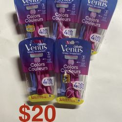 Venus Colors Disposable Shave 🪒 Bundle