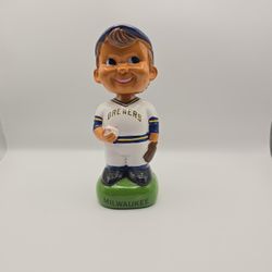 2015 Retro Milwaukee Brewers Bobbleboy