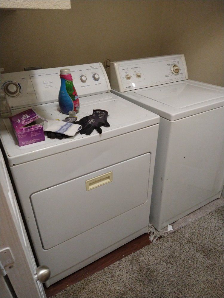 Used Washer And Electric Dryer Both Are Working