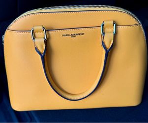 KARL LAGERFELD PARIS DOME SATCHEL new without tags