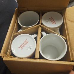 4 Campbell's soups coffee cups