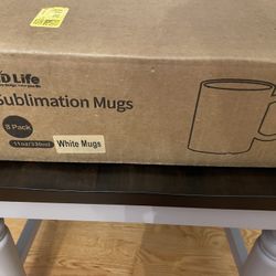 8-pack 11 Oz mugs for heat press