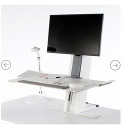 Humanscale QuickStand Single Monitor Height Adjustable Workstation Sit / Stand