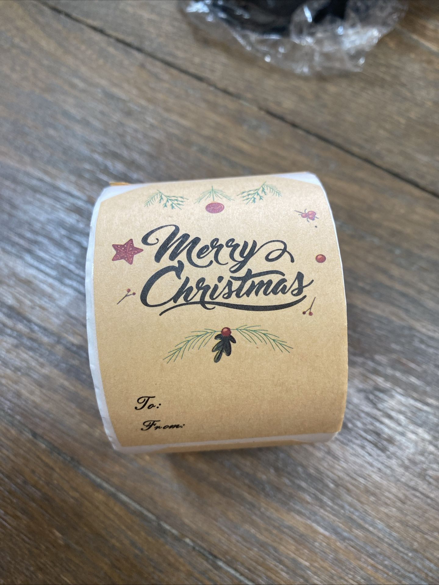 Christmas To/From Stickers For Gifts. Brand New.