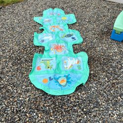 Free Splash Pad Hoops Up To Hose!