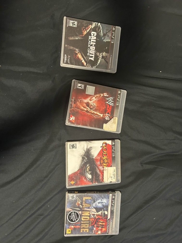 PS3 Game Bundle, All work Well