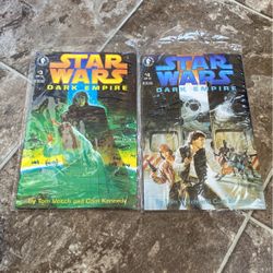 Dark Horse Star Wars Dark Empire #3 #4 Comic Books