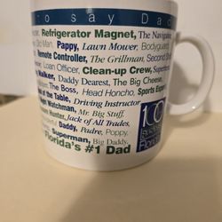 Mug X Large New Burdines For Dad 4x4 Inch