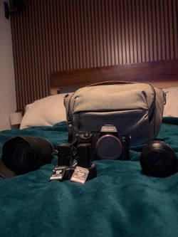 Sony A7 III Full Kit + 2 Lenses + Bag – 5k Shutter