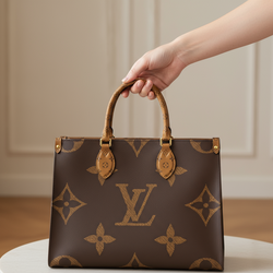 Louis Vuitton M45321 OnTheGo MM Monogram Handbag