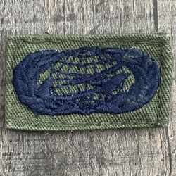 Embroidered Air Force Manpower Personnel 3-Level / 5-Level BDU AFSC Badge