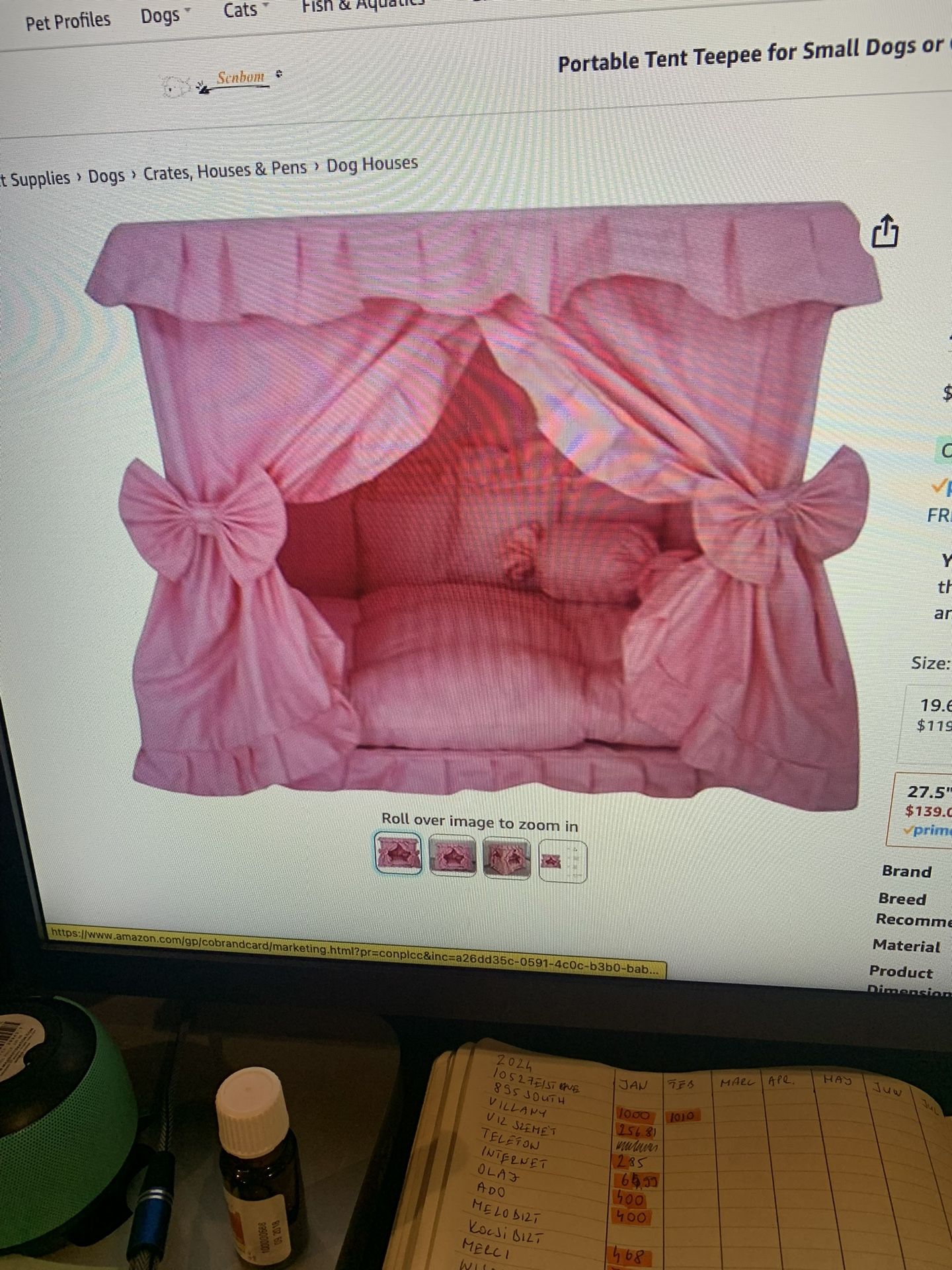 princesses dog bed