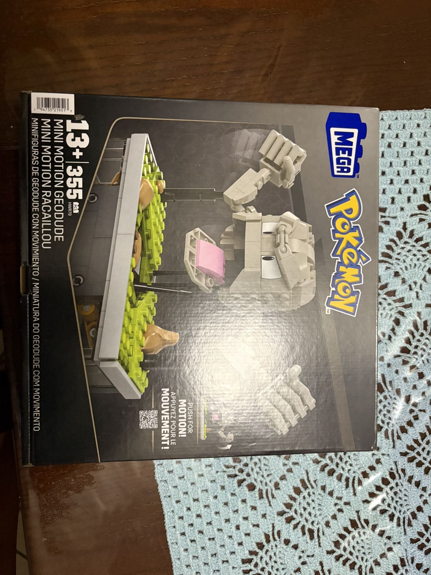 Geodude Pokemon Mega Block Set
