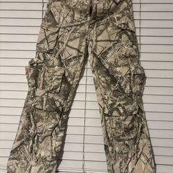 VIP Jeans Hunter Camo Wide Leg Cargo Pants - Camouflage