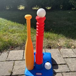 Little Tikes Baseball Tee With Bat And 2 Balls