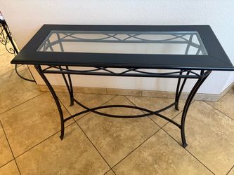 Entrance/ console Table- black