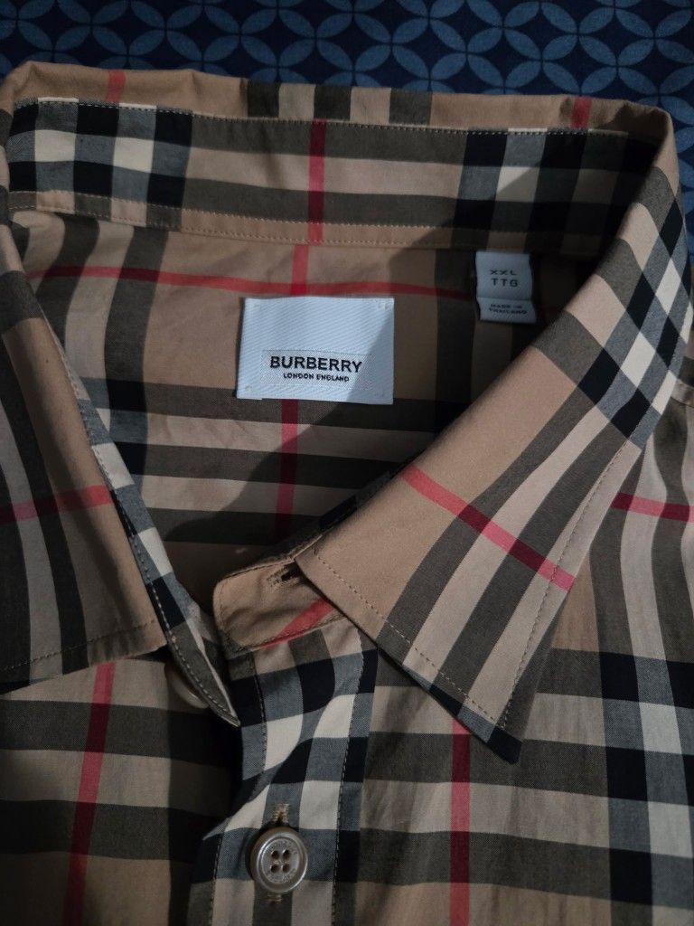 Burberry Check Cotton Shirt