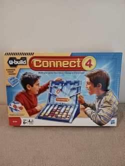 New Sealed 2010 U-Build Connect 4 Game
