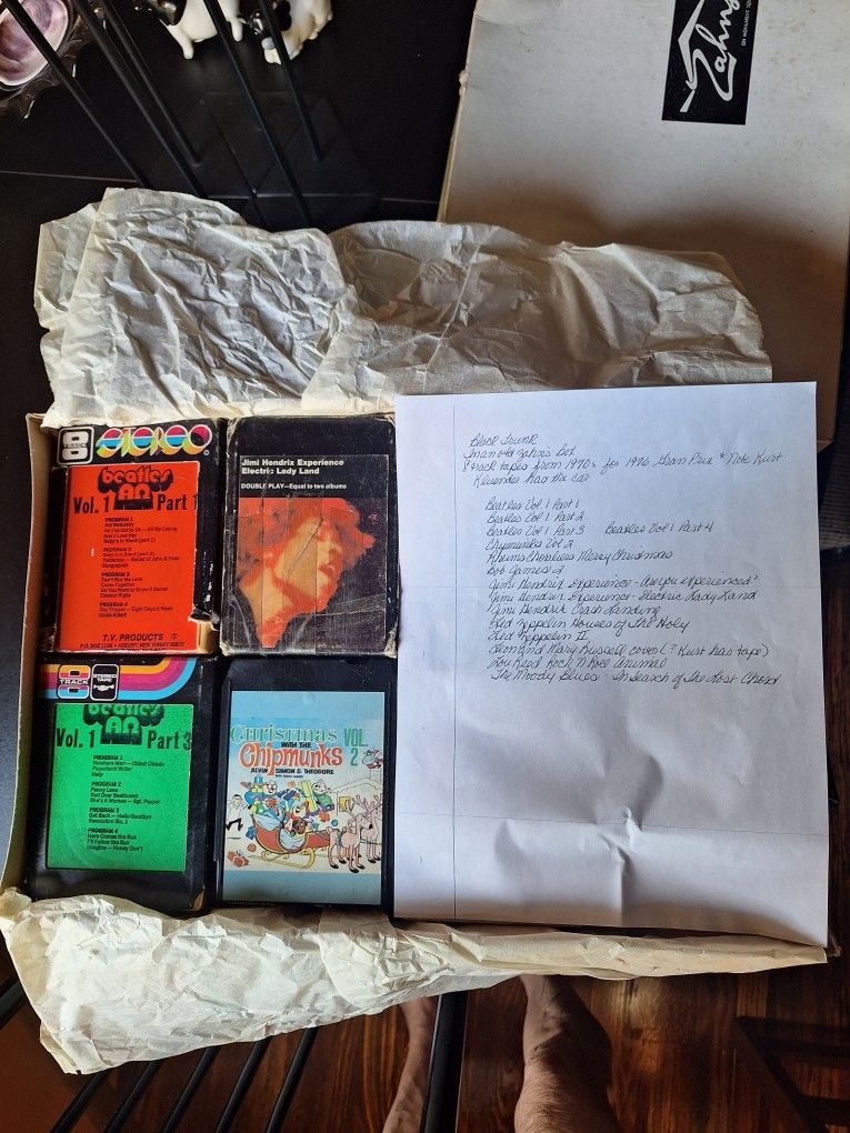 8-track Tapes