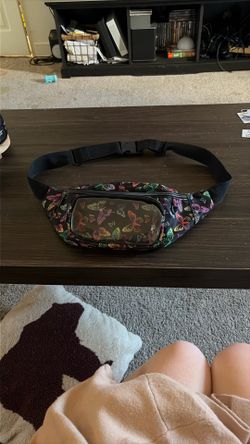 Rainbow Butterfly Fanny Pack