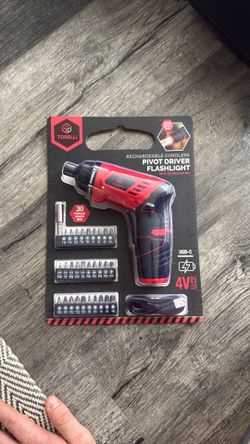 Torelli Rechargeable Cordless Pivot Driver Flashlight