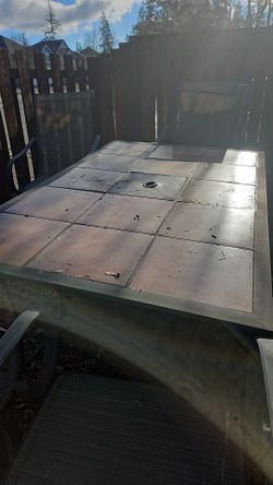 Outdoor Dinning Set For 6