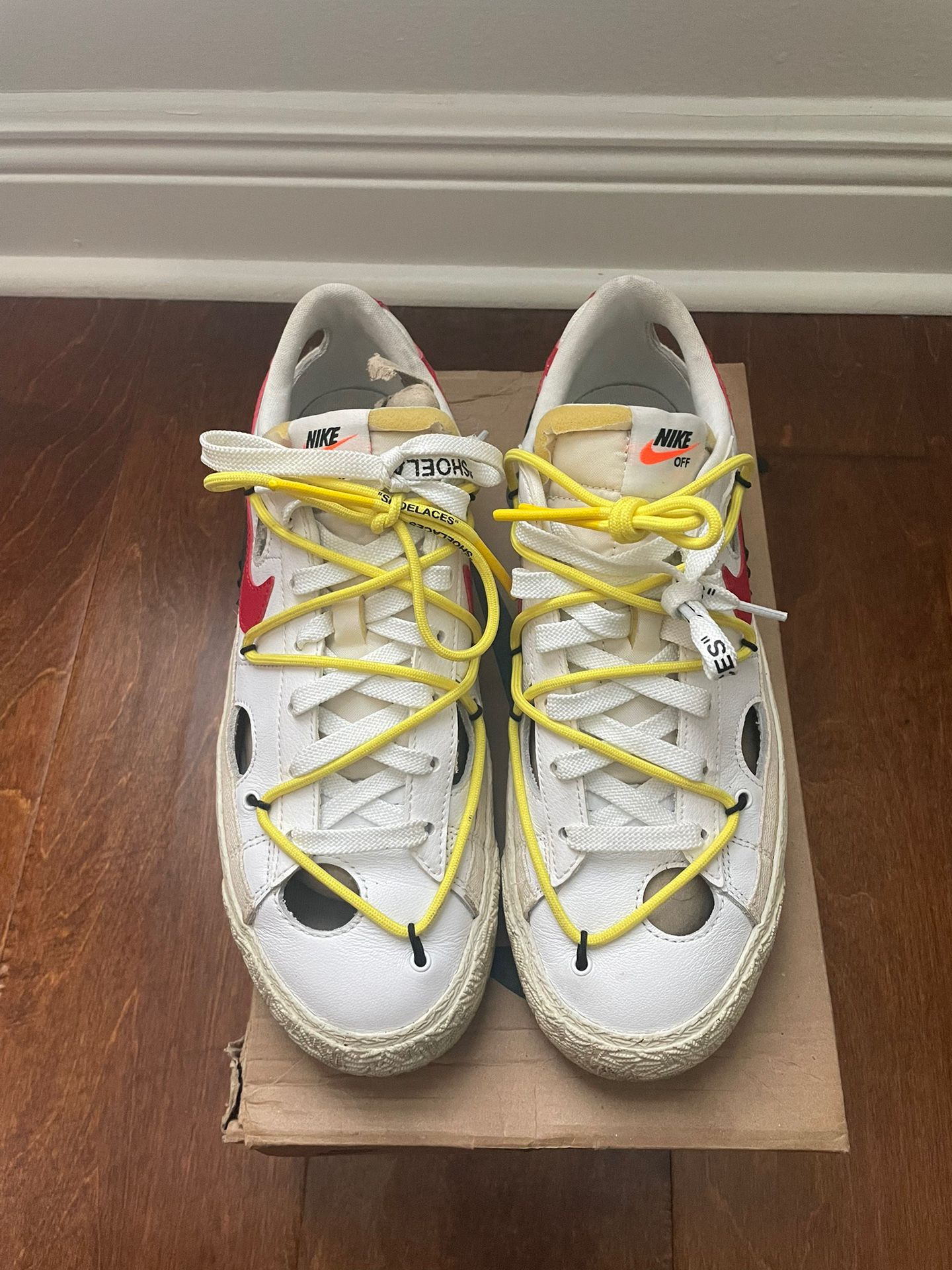 Nike Blazer Low Off-White University Red