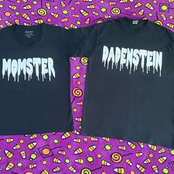 Mom And Dad Shirts Halloween All Sizes!
