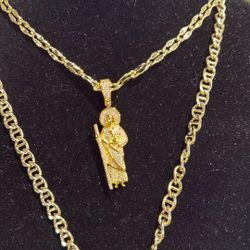 San Judas Gold Plated