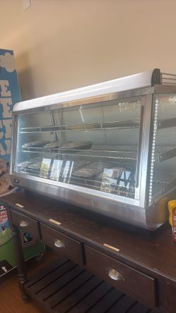 Commercial Countertop Food Warmer Display Case – Excellent Condition
