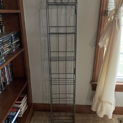 Nice metal DVD rack