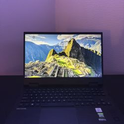 HP Omen 15 gaming laptop- RTX 3070 GPU, 300 Hz Screen