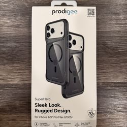 Prodigee SuperHero Case for iPhone 17 Pro Max – Smoke, MagSafe Compatible