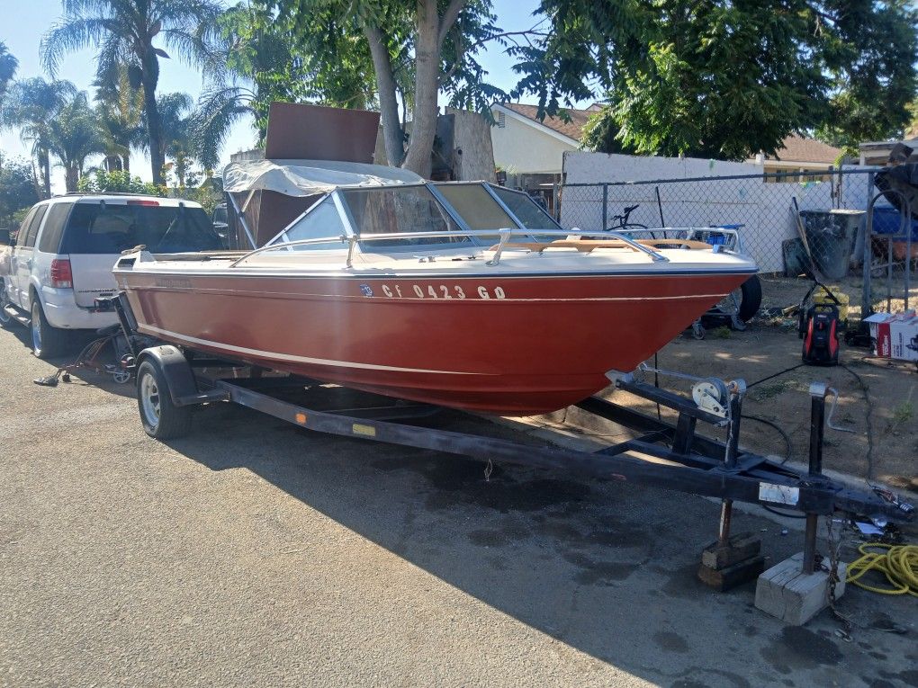 Bayliner Boat And Trailer (No Paperwork) Could Write B.O.S