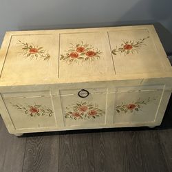 Beautifully Painted Trunk 