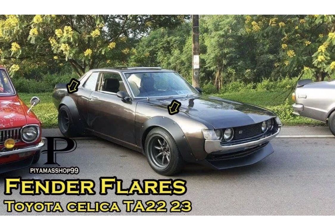 Toyota celica TA22 23 RA23 JDM Fender Flares
