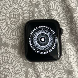 Apple Watch With Leather Strap (for Parts Only)