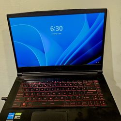 MSI 15.6in gaming Laptop (Red/Black) 