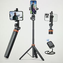 Tripod stand EUCOS 62 inches for Iphone & Selfie Stick Tripod NEW