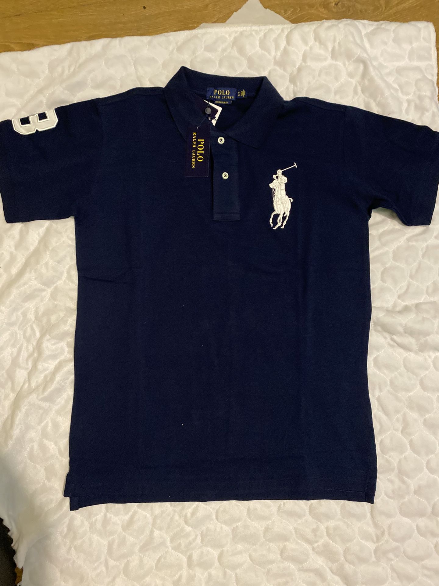 Navy Blue Polo Size L and m