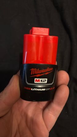 Milwaukee m12 battery