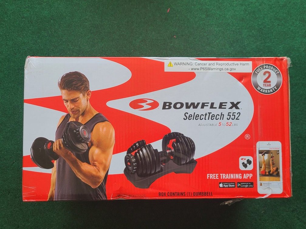 Bowflex SelectTech 552 Single New